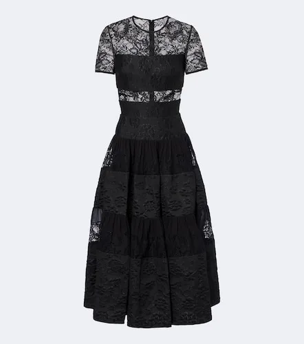 Elie Saab Vestido midi de encaje - Elie Saab - Modalova