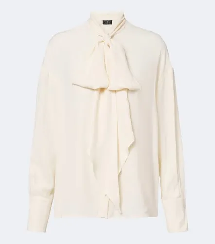 Etro Schluppenbluse aus Georgette - Etro - Modalova
