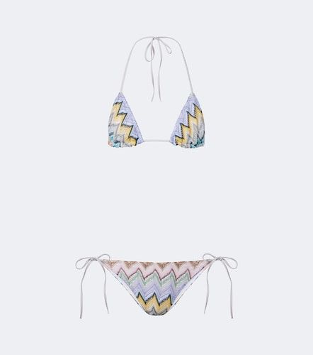 Missoni Bikini de lamé en zigzag - Missoni - Modalova