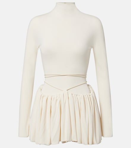 Alaïa Miniabito in jersey - Alaia - Modalova