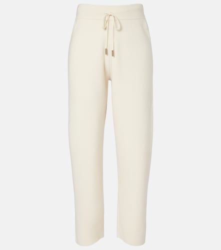 Wool and cashmere sweatpants - Moncler - Modalova
