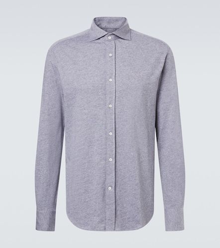 Camisa de popelín de algodón - Brunello Cucinelli - Modalova