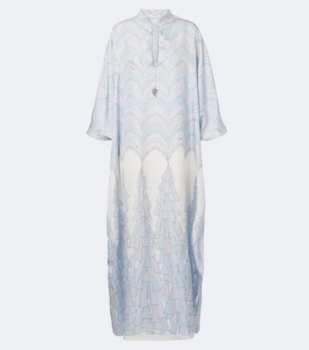 Caftán Baiadera de sarga de seda - Pucci - Modalova