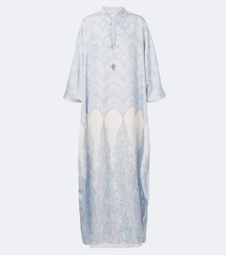Caftán Baiadera de sarga de seda - Pucci - Modalova