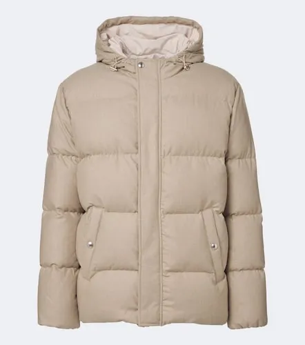Wool, silk, and cashmere puffer jacket - Eleventy - Modalova