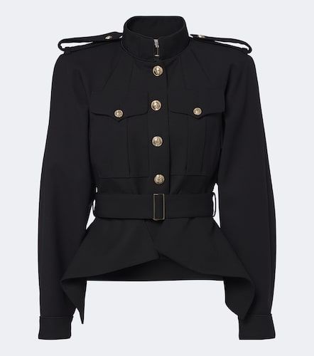 Balmain Belted wool jacket - Balmain - Modalova