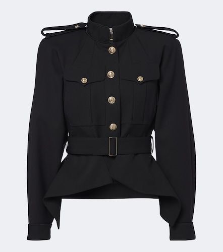 Balmain Belted wool jacket - Balmain - Modalova