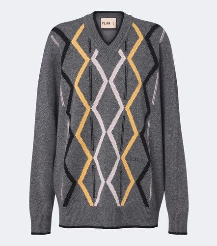 Plan C Pullover in lana e cashmere - Plan C - Modalova