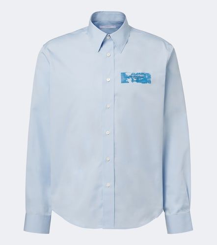 Camisa de algodón con logo - Givenchy - Modalova