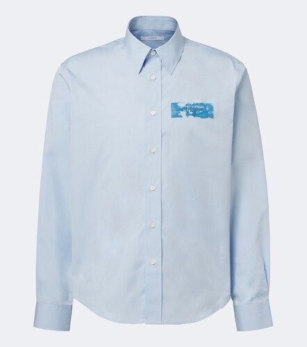 Camisa de algodón con logo - Givenchy - Modalova