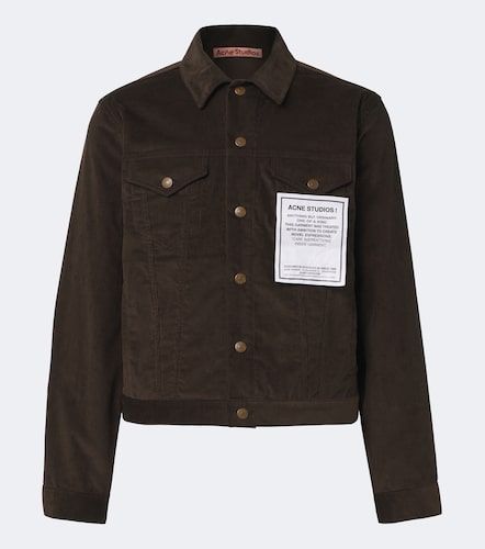 Patch-applique cotton corduroy jacket - Acne Studios - Modalova