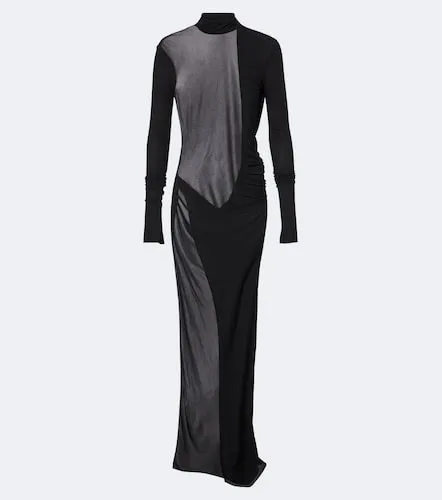 Open-back crepe jersey maxi dress - Gucci - Modalova