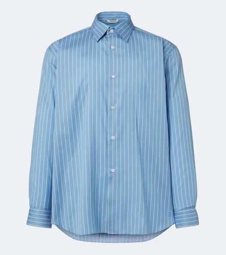Camisa de algodón y seda a rayas - Auralee - Modalova