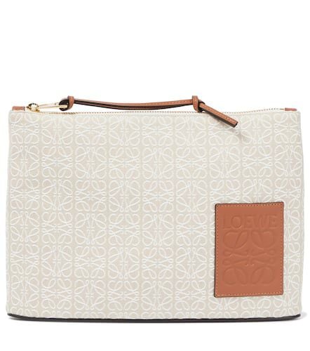 Paula's Ibiza Anagram jacquard canvas pouch - Loewe - Modalova