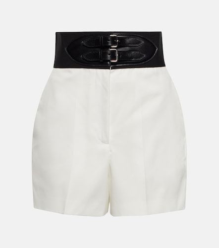Alaia Belted high-rise shorts - Alaia - Modalova
