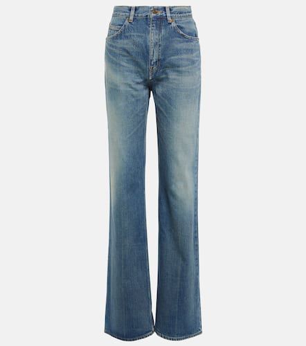High-Rise Flared Jeans - Saint Laurent - Modalova