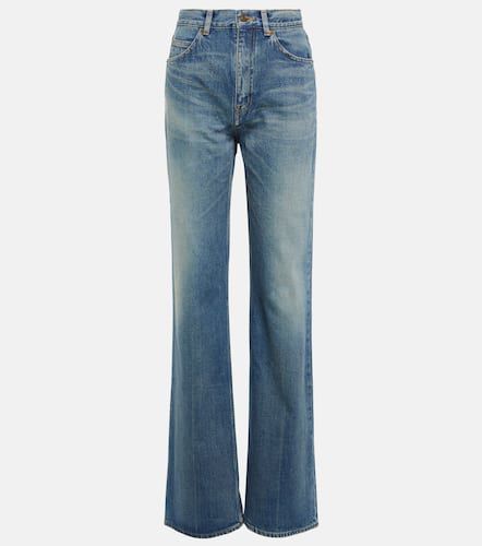 Jeans flared a vita alta - Saint Laurent - Modalova