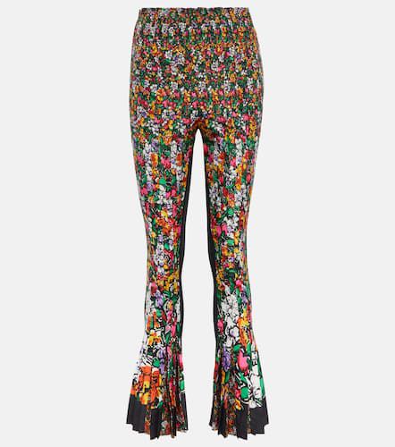 Pantalones florales de tiro alto - Sacai - Modalova