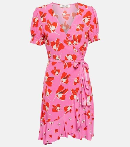 Emilia printed wrap minidress - Diane von Furstenberg - Modalova