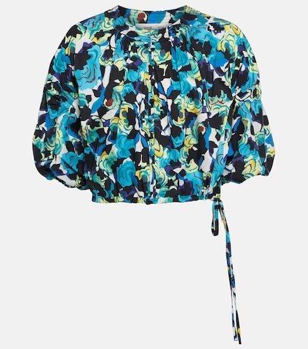 Top Dario in misto cotone con stampa - Diane von Furstenberg - Modalova