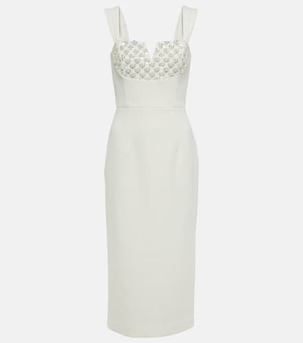 Crystal-embellished midi dress - Rebecca Vallance - Modalova