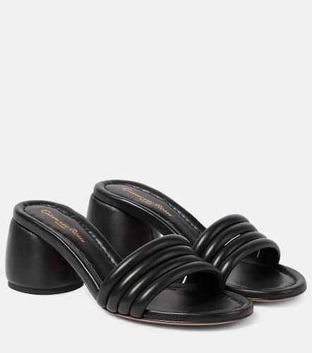 Gianvito Rossi Malou leather mules - Gianvito Rossi - Modalova