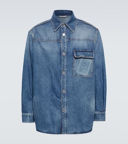 VLogo Signature denim shirt - Valentino - Modalova