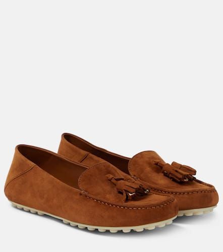 Loro Piana Dot Sole suede moccasins - Loro Piana - Modalova