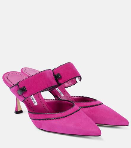 Brontiamusa 70 suede mules - Manolo Blahnik - Modalova