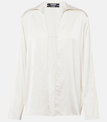 Top La Chemise Notte de satén - Jacquemus - Modalova