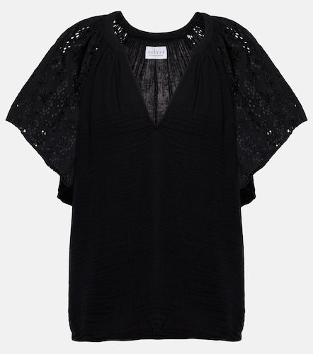 Velvet Top Tish de algodón bordado - Velvet - Modalova