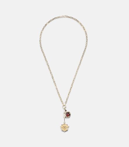 Collana Vivacity & Internal Compass in 18kt con diamanti - FoundRae - Modalova