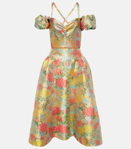 Abito midi Jackie in jacquard floreale - Markarian - Modalova