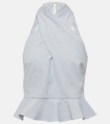 Top Drey rayé en coton - Veronica Beard - Modalova