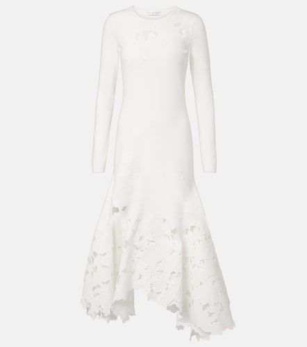 Midikleid mit Spitze - Oscar de la Renta - Modalova
