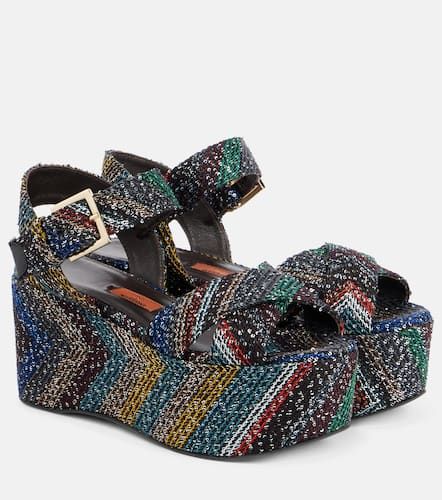 Sandales Julia Capardoni à plateforme et sequins - Missoni - Modalova