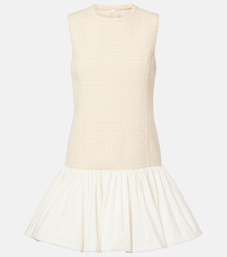 Patou Tweed and faille minidress - Patou - Modalova
