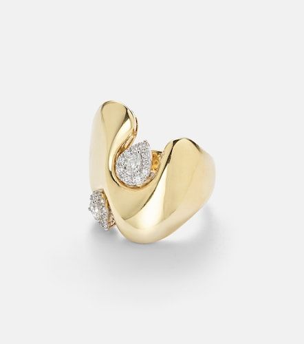 Anillo Golden Strada de oro de 18 ct con diamantes - Yeprem - Modalova