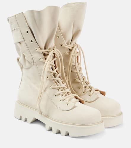 JW Anderson Leather combat boots - JW Anderson - Modalova