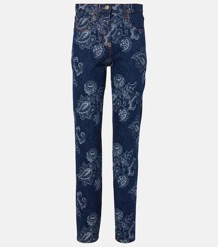 Etro Jeans slim en jacquard floral - Etro - Modalova