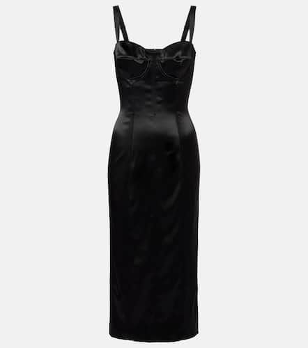 Dolce&Gabbana Satin bustier dress - Dolce&Gabbana - Modalova