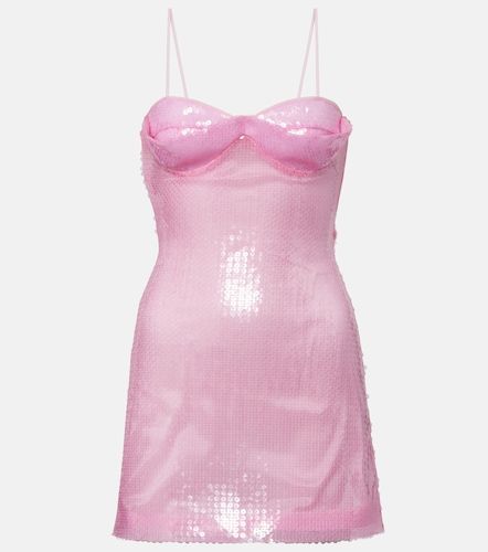 Vestido corto con lentejuelas - David Koma - Modalova