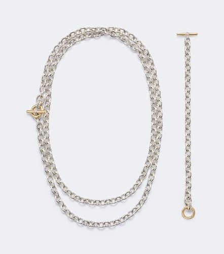 Collana DY Mercer® in sterling e oro 18kt con diamanti - David Yurman - Modalova