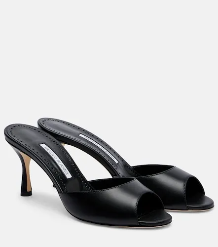 Mules Jada 70 de piel - Manolo Blahnik - Modalova