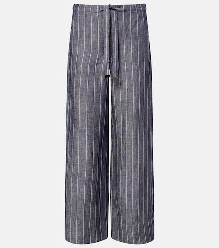 Pantaloni Cresta gessati in lino - 'S Max Mara - Modalova