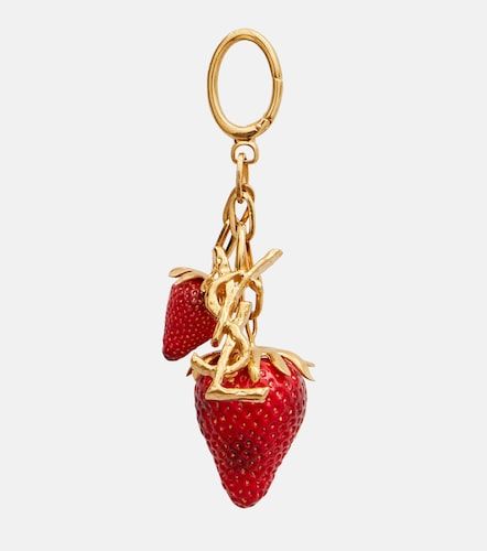 Cassandre Strawberry bag charm - Saint Laurent - Modalova