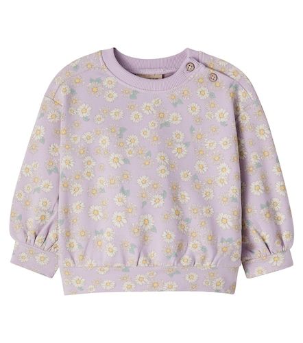 Bebé - sudadera Lia de jersey de algodón floral - Wheat - Modalova