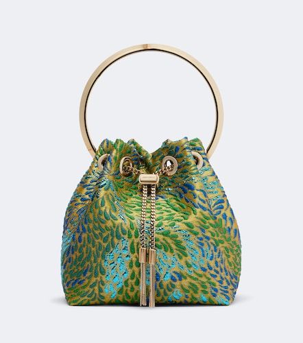 Bolso saco Bon Bon de brocado - Jimmy Choo - Modalova