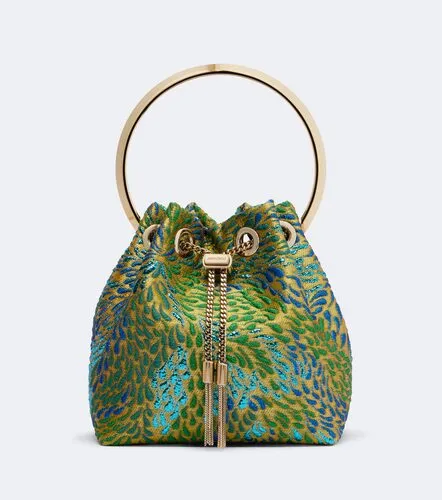 Bon Bon brocade bucket bag - Jimmy Choo - Modalova