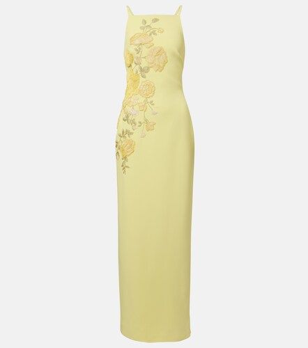 Besticktes Maxikleid aus Cady - Elie Saab - Modalova